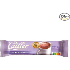 CAILLER Cocoa Sticks | Cocoa Powder - Drink | 100 x 17 g
