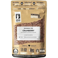 Bremer Gewürzhandel Rooibos Tea Cranberry, Loose, Heavenly Fruity Aroma, Harmonic Taste, Free from Artificial Additives, 100 g