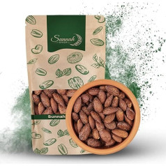 Sunnah Shop® Smoke Almonds 5 kg BBQ Roasted & Smoked & Salted Crisp Almonds with Savoury Smoke Flavour Vegan Protein Smoked Almonds Roasted Salted Almonds