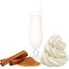 Cream Cinnamon Whey Powder Luxofit Enriched with L-Carnitine Protein Wellness Drink Aspartame Free Whey (Cream Cinnamon, 1 kg)