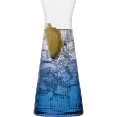 Anton Studio Designs Empire Water Carafe Blue - Modern Blue Water Jug