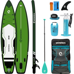 WOWSEA Flyfish F2 Inflatable Paddle Board, Durable and Stable Touring Paddle Board with Accessory Kit, Explore SUP Board for Gliding, Good Choice for Aquatic Teaching and Racing