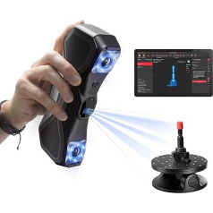 Revopoint MetroX 3D Scanner for 3D Printing, Up to 0.01 mm Precision, Metrological Quality Accuracy, Blue Laser, Up to 60 fps, 4 Scan Modes, Scanning Metallic/Dark Objects, Standard