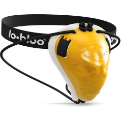 lobloo Aerofit Kids Patented Groin Guard Jockstrap Groin-Cup for Upright Martial Arts Sports such as Kickboxing, Karate, Hockey, Baseball