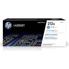 HP 212A (W2121A) Cyan Original Toner for HP Color LaserJet Enterprise M554, M555, M578