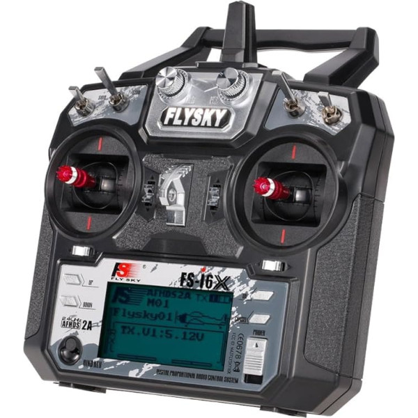 Irfora FS-i6X Remote Control for RC Drone Aeroplane Helicopter FS-i6X 2.4GHz 10CH AFHDS 2A RC Transmitter with FS-iA6B Receiver