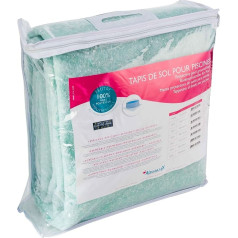 Aqualux Green Linen Swimming Pool Floor Mat 750 x 440 cm 120 g 10305