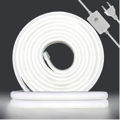 230 V COB LED Strip Neon Strip Light, 288 LEDs/m Dimmable 50 cm Cut IP67 Waterproof 220 V Flex Strip LED Tube for DIY TV, Kitchen, Living Room, Outdoor Decoration