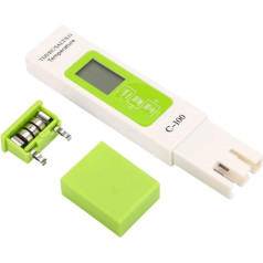 Yctze Salinity Tester, C 100 5-in-1 Salinity TDS EC Marine Water Tester, Multifunctional Water Quality Tester with Backlight, Salt Water Tester for Pools