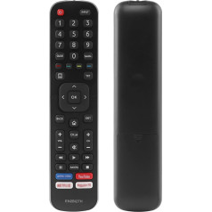EN2BI27H Remote Control for Hisense 4K UHD TV, Compatible with H32BE5500 H40BE5500 H43B7500UK H50B7500UK H43B7500 H55B7300 H65B7300 H43B7100