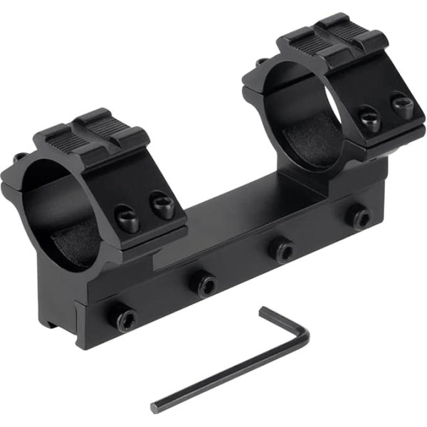 ToopMount Rifle Scope Mount Rifle Rings Tactical Side Mount 30mm Picatinny Weaver Mounting Ring for Optical Rifle Scope