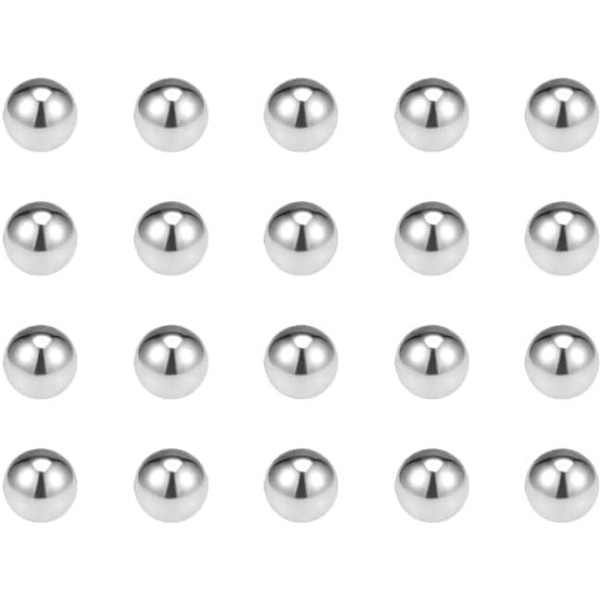 KYUEPONG Bearing Balls, Steel Balls, 50-500 Pieces Bearing Balls, Precision Balls Made of 304 Stainless Steel, 2 mm, 2.5 mm, 3 mm, 3.5 mm, 4 mm, 4.5 mm, 5 mm (3.5 mm 100pcs)