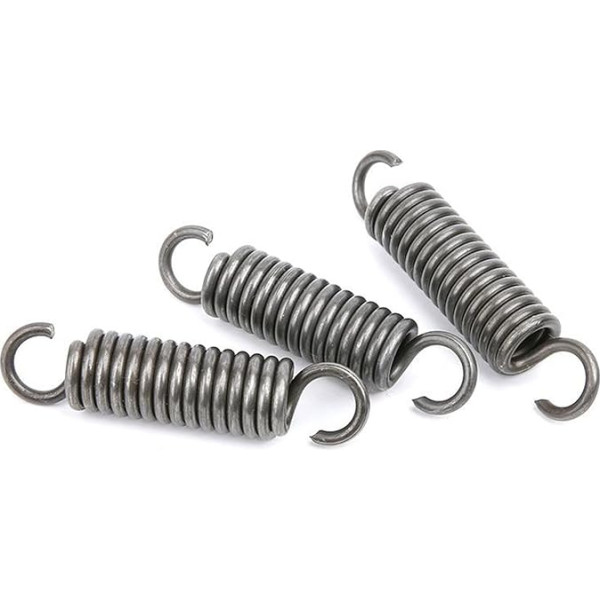 SAJMAKUWLA Zugfeder, Zugfedern, Federstahl, Drahtdurchmesser 1,8 mm, Außendurchmesser 15 mm, freie Länge 100-200 mm, 3 Stück(1.8 x 15 x 140 mm)