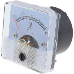 FJSAYDYW 1 Stück DH-50 Quadratisches Analogvoltmeter 5V-800V(AC 800V)