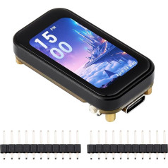Waveshare ESP32-C6 1.47 inch Touch Display Development Board (Without Pinheader), 172 x 320 Resolution, 262K Display Colour, Supports Wi-Fi 6 / BLE 5, 160 MHz RISC-V Processor