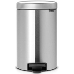 Brabantia Pedal Bin with Plastic Inner Bucket Steel