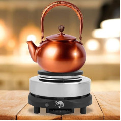 Electric Mini Cooker, 220 V 500 W Hob for Kitchen, Portable Mini Single Hob, Mini Hotplate, Adjustable Temperature Heater for Travel, Camping, Espresso Maker, Office and On the Go