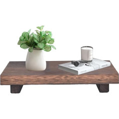 Wooden Soap Dish for Kitchen Sink, Wooden Display Risers Stand, Bathroom Counter, Wooden Trays for Display, Pedestal Riser Plant Stand, Candle Tray Soap Stand for Bottles, Candle