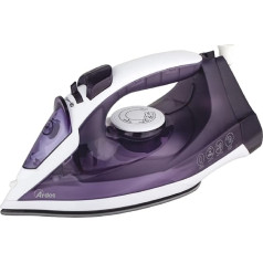 ARDES ARSTIR01W Vapor Pro Compact Steam Iron, 2000 W, Tank 0.20 Litres, Steam Boost 120 g/min, with Ceramic Sole, Ergonomic Handle, Handy and Lightweight