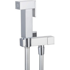 Idroscopino Toilet Doccetta Ottone Portatile Shut-Off Monogetto Azionamento a Leva Kit