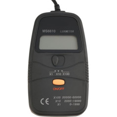 Exposure Meter, Light Meter Digital Illuminator, High Precision 0~50.00 0lux. Light Meter with Independent Photodetector