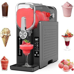 Slush Machine for Home, 1.6 Litre Frozen Drink Maker - No Ice Needed, 6 Preset Programmes, Self Cleaning, Makes Slush, Milkshakes, Frozen Cocktails, Frappés and More