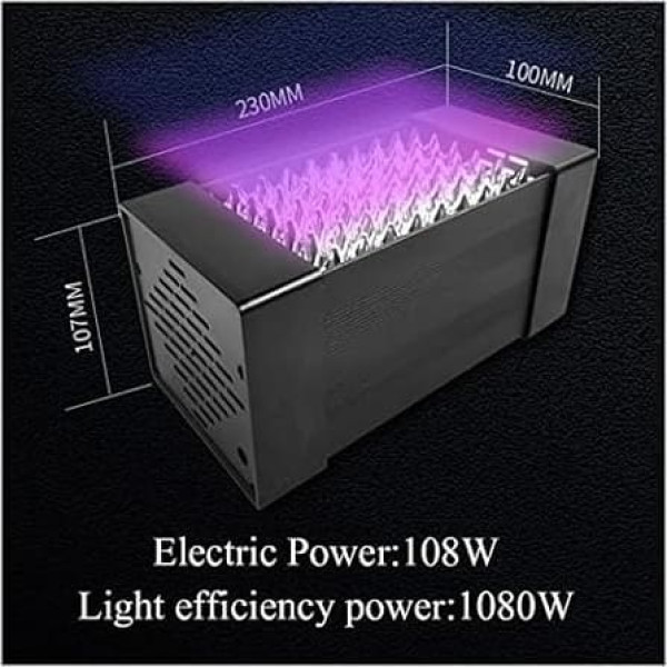 UV Light Box, 405 nm UV LED Resin Curing Lamp 365 nm 395 nm UV Light PCB Soldering Glue Inkjet Varnish Colour Screen Printing Photo Development UV Resin Curing Lamp (365 nm)