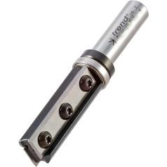Trend Professional Rota-Tip Profiler Double Flute Router Cutter, 1/2