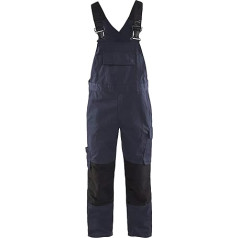Blaklader 269513308699D92 D92 D92 Bib Overall with Stretch, Dark Navy/Black, Size D92
