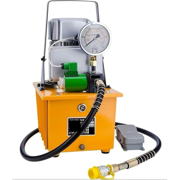 750W elektrische Hydraulikpumpe Ultrahochdruck-Elektropumpe Hydraulikölstation Hochdruck-Ölpumpenwerkzeu Humanizowany design(GYB-630B)