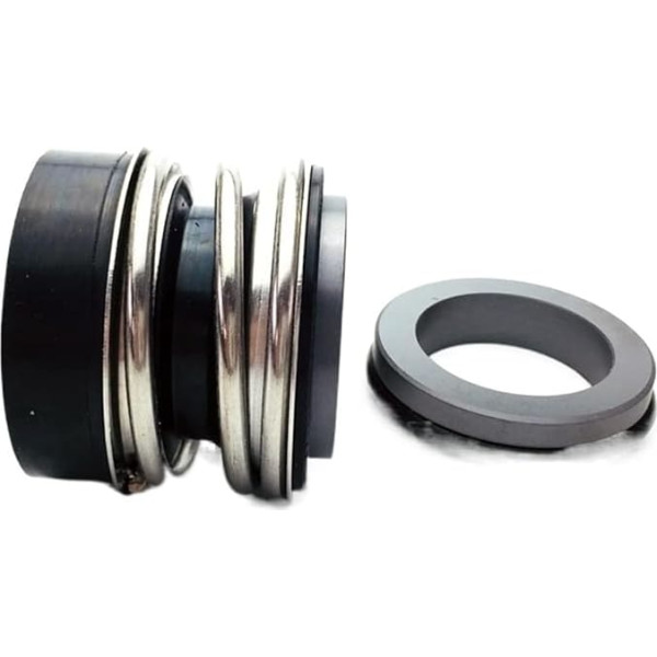 CHULKJFX MG12-14 MG12-14/G6 MG12/14-Z Elastomer Balg Mechanische Dichtungen MG12 Welle Größe 14mm mit G6 Silizium Hartmetall Stationäre Sitz Welle Dichtungen(SIC-SIC-EPDM)