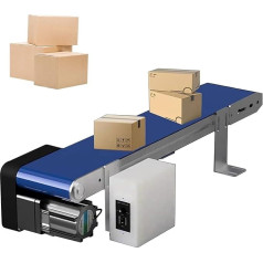 Förderband, automatische elektrische Frachtspur, 16 cm Höhe, einstellbare Geschwindigkeit für Labor und Lebensmittelverarbeitung, kleine Transportmontagelinie