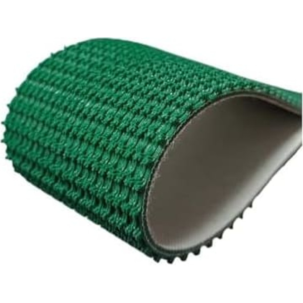 Verschleißfestes grünes PVC-Förderband – 35/45/50 cm breiter industrieller Übertragungsriemen für Desktop-Ersatz – Förderlösung (Stil 1:35 x 260 cm)