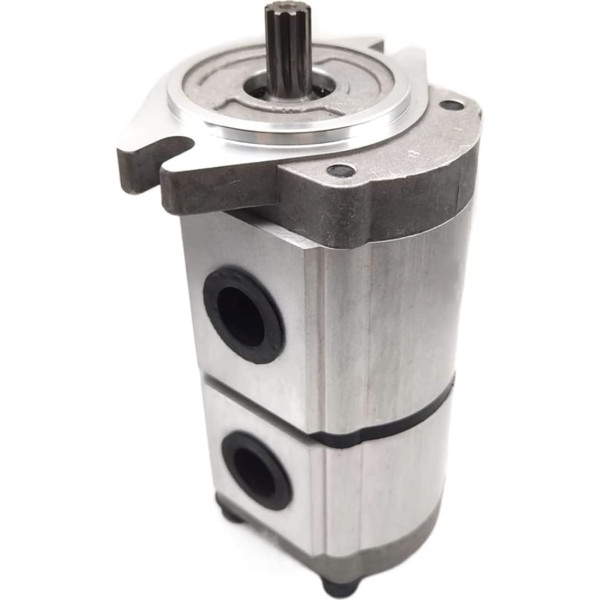 DOLUNTO Double Gear Hydraulic Pump Replaces SNP2/19S SC46BAW/9L Spline Shaft Diameter 15mm 9 Teeth