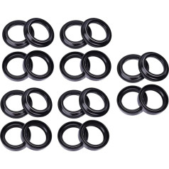 37x50x11 37 * 50 Motorrad Vorne Schock Gabel Dämpfer Öl Dichtung 37 50 Staub Abdeckung Lip for 250 Z 2014-2016 250Z(10pc seal 10pc cover)