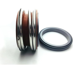 CAAUYXZW MG1-75/G4 MG1-75/G6 MG1/75-Z Unwucht Gummibalg Mechanische Dichtungen Welle Größe 75mm for Wasser Pumpe Material SIC/SIC/VIT(MG1-75-G4)