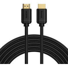 HDMI augstas izšķirtspējas kabelis 2.0 5 m - melns