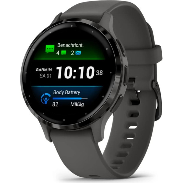 Garmin Sporta pulkstenis venu 3s pebble grey amoled 41mm grey