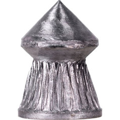 Ranger 4,5 mm diabolo ar klasisku, asu, rievotu smaili. 500 gab. 0,50 g