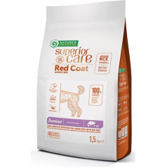 Nature's Protection red coat grain free laši junior mazo šķirņu dzīvnieki 1,5 kg