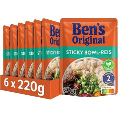 Ben's Original™ Express Sticky Rice, 6 x 220 g