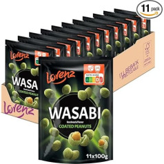 Lorenz Wasabi Peanuts 11 x 100 g Vegan