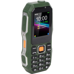 W2021 1.8 Inch Seniors Mobile Phone, Waterproof, Dustproof, Anti-Vibration Mobile Phone with Large Horn for Elderly, Memory Card Support, Camera, 5800 mAh Battery