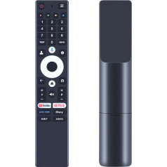 GOUYESHO New SRC-4020-01 Voice Replacement Remote Control for SRC-4020-01 for Vision Caixun SANSUI Thomson SMART TECH LCD TV Remote Control