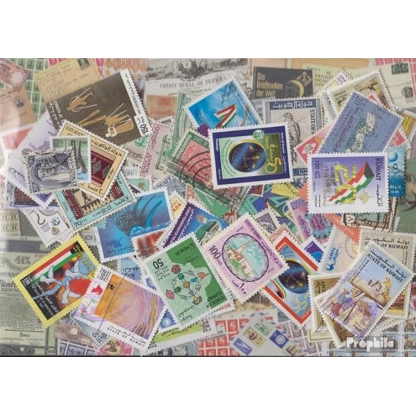 X5 Collection Kuwait 100 different stamps (Stamps for Collectors)