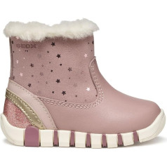 Geox Girls' B Iupidoo Girl First Walker Shoe