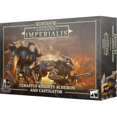 Warhammer Games Workshop Horus Heresy - Legions Imperalis - Adeptus Titanicus: Cerastus Knights Acheron and Castigator [Epic Scale]