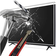 LEYF TV Screen Saver 165 Screen (65 Inches) - Suspended and Fixed - Anti-Damage TV Protection - TV Film for LCD, LED, 4K OLED and QLED HDTV Screen Protector for TVs