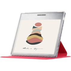 PU Case Compatible with Fro 7 Inch for Onyx Boox Tablet Go 7 Color/Leaf2/Leaf3/Leaf3C/Page/Galileo e-Reader Case, Horizontal and Vertical Support for Sleep and Wake Up