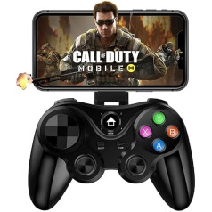 arVin Mobile Game Controller für iPhone/Android, Wireless Bluetooth Gaming Gamepad Joystick für iPhone 13/13 pro max, iPhone 12, perfekt für Call of Duty, Genshin Impact, Apex Legends, Direct Play